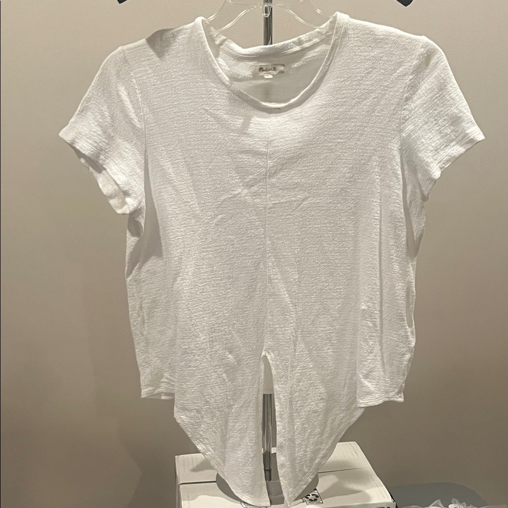Madewell White Short Sleeve Tee